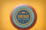 14 Vintage Badge Logos Version 2, a Branding & Logo Template by Graphicgo (Thumbnail 5 of 9)