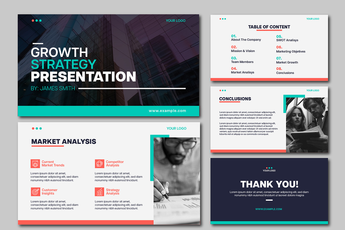 Business Strategy Presentation, a Templates & Theme by studiogstock (Photo 2 of 4)