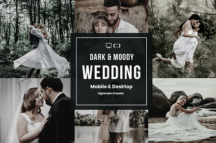 Dark And Moody Wedding Presets