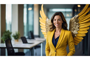 A confident businesswoman in a, a Person Photo by Igor Tichonow