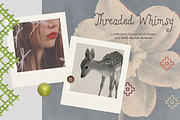 Threaded Whimsy: Collage Kit, an Object Graphic by TiriCo (Thumbnail 10 of 13)