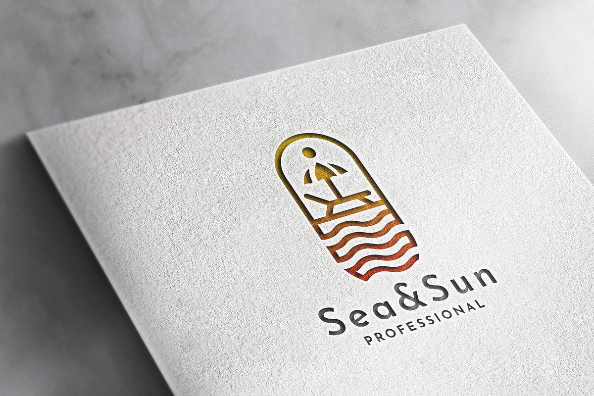 Sea Sun Travel Agent Logo, a Branding & Logo Template by Design_Planet (Photo 5 of 5)