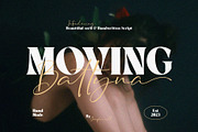 Moving Battyna Duo Font, a Serif Font by Graphicxell (Thumbnail 1 of 13)