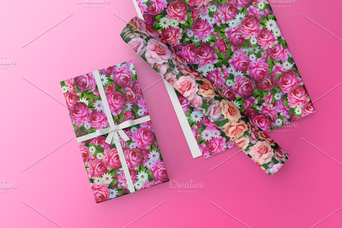 Pink Flower Background, a Background Photo by Digital Studio (Photo 5 of 18)