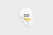 70+ Must-Have Sticker Mockups, a Mockup by Mockupdaddy (Thumbnail 35 of 70)