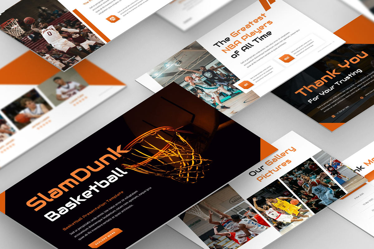 Basketball Presentation, a Presentation Template by Annora Studio (Photo 7 of 7)