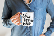 White coffee mug bundle - 8 mockups, a Cups & Container Mockup by Plums Pixel Love (Thumbnail 6 of 9)