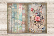 Newspaper Journal Card, a Decorative Illustration by GlamArtZhanna (Thumbnail 2 of 9)