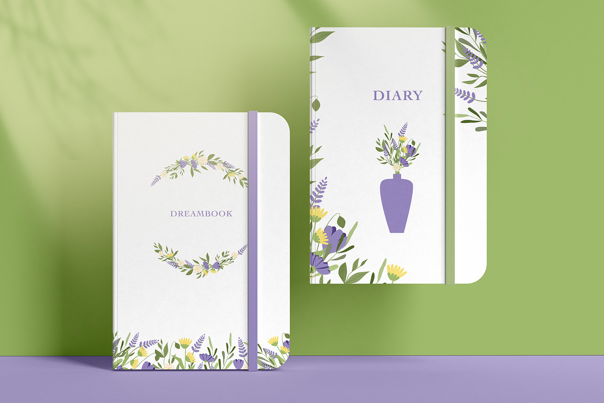 Poem of Flowers Design Set, a Decorative Illustration by WildStrawberry Magic (Photo 10 of 23)