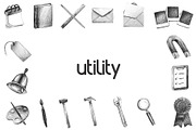 Hand-Drawn Icons (Clip art), an Icon by Onyx Templates (Thumbnail 11 of 14)