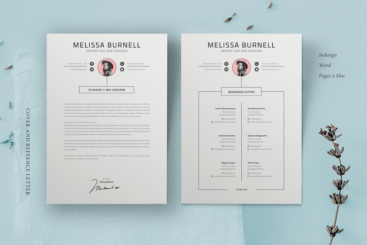 Resume Template | Melissa, a Resume Template by Astut (Photo 3 of 7)