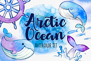 Arctic Ocean Watercolor Set, an Illustration by Anna Faun (Thumbnail 1 of 6)