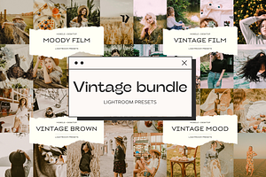 Vintage Lightroom Presets Bundle