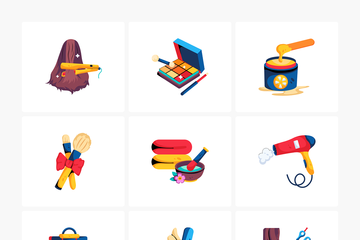Animated Beauty Icons, a Duotone Icon by Prosymbols (Photo 9 of 16)