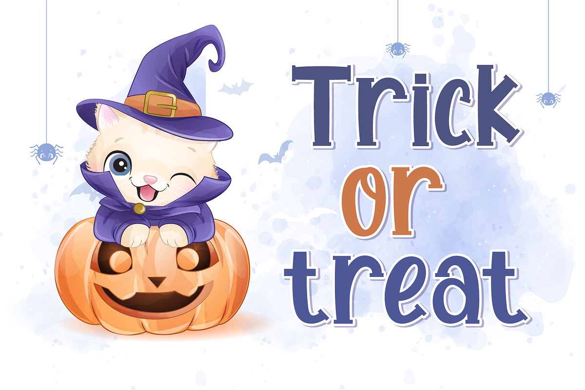 Halloween Day's Display Font, a Handwritten Font by Graphicxell (Photo 2 of 5)