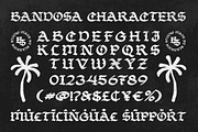 Bandosa - Handmade Blackletter Font, a Blackletter Font by Blankids Studio (Thumbnail 3 of 11)