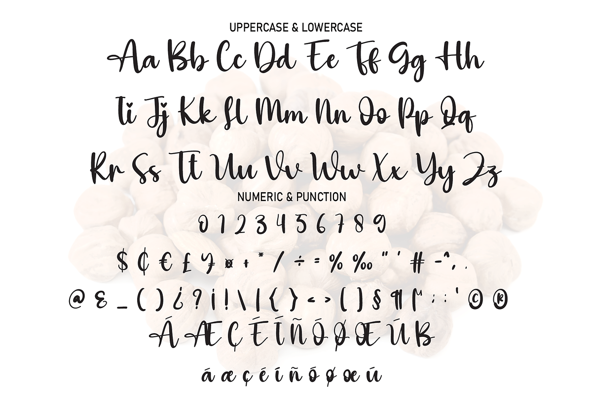 Hazelnut | Script Font, a Script Font by Scratchones (Photo 3 of 8)
