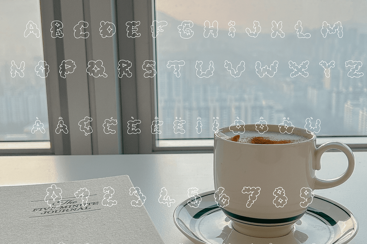 Marigold - a playful bubbly font set, a Symbol Font by Iasan Design (Photo 6 of 9)