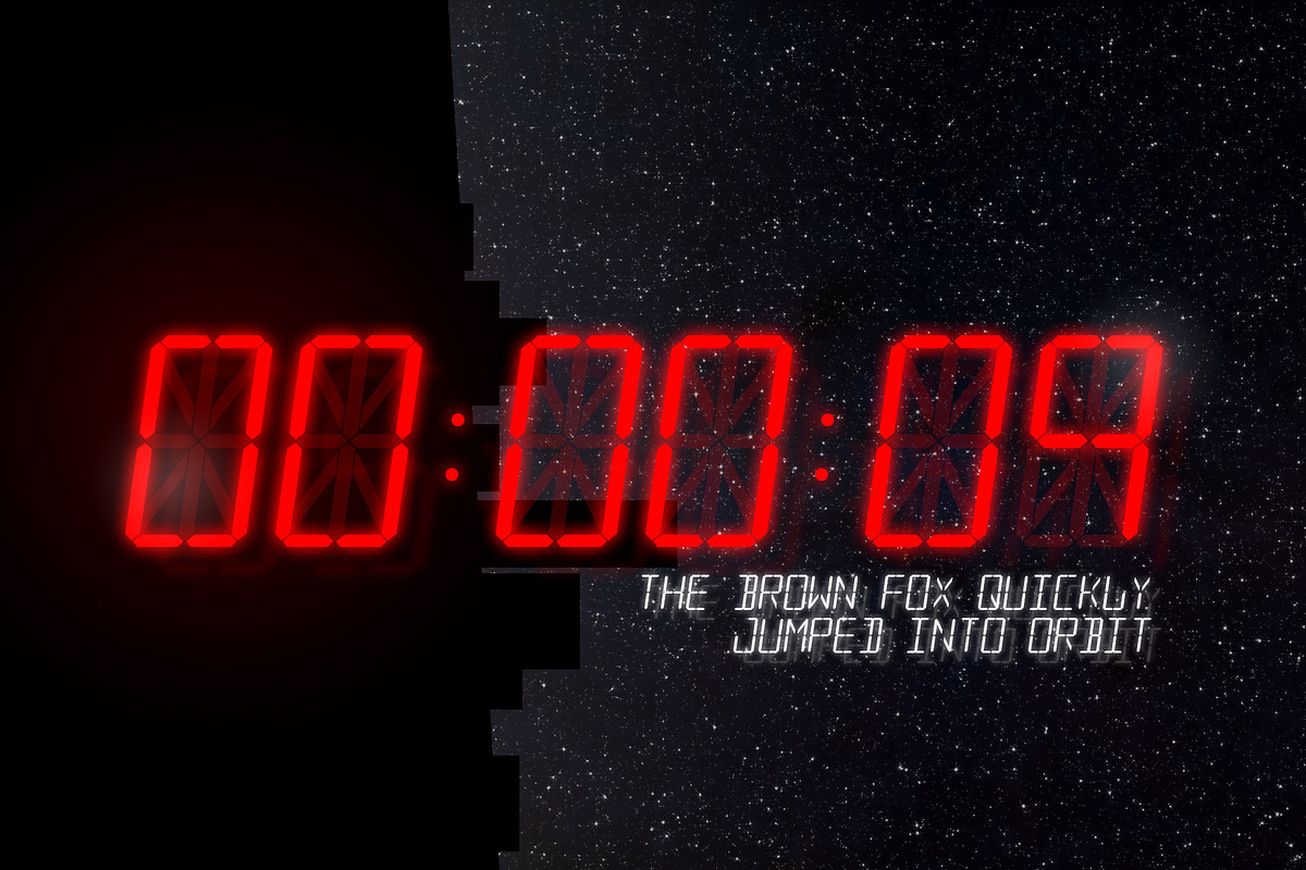 Sci-fi Font Collection preview 3