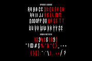 Necrovoid - Heavy Metal Font, a Font by PutraCetol Studio (Thumbnail 6 of 12)