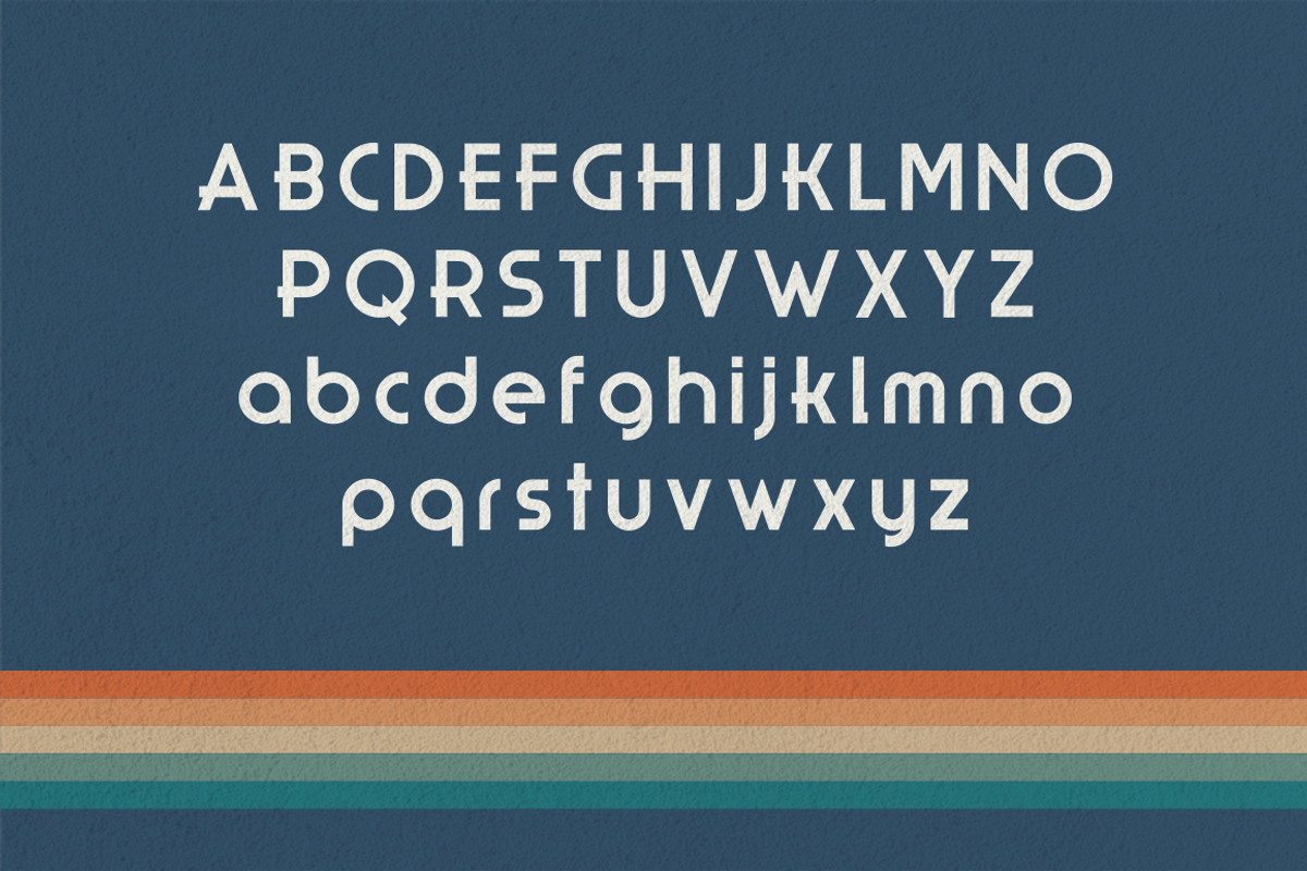 OLDBLUE, a Sans Serif Font by Bagerich Type Foundry (Photo 2 of 9)