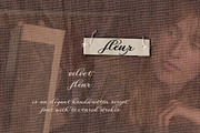 Velvet Fleur - Elegant Script Font, a Script Font by Mneme (Thumbnail 3 of 11)
