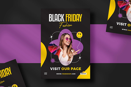 Black Friday Flyer Template, a Flyer Template by Hubzway