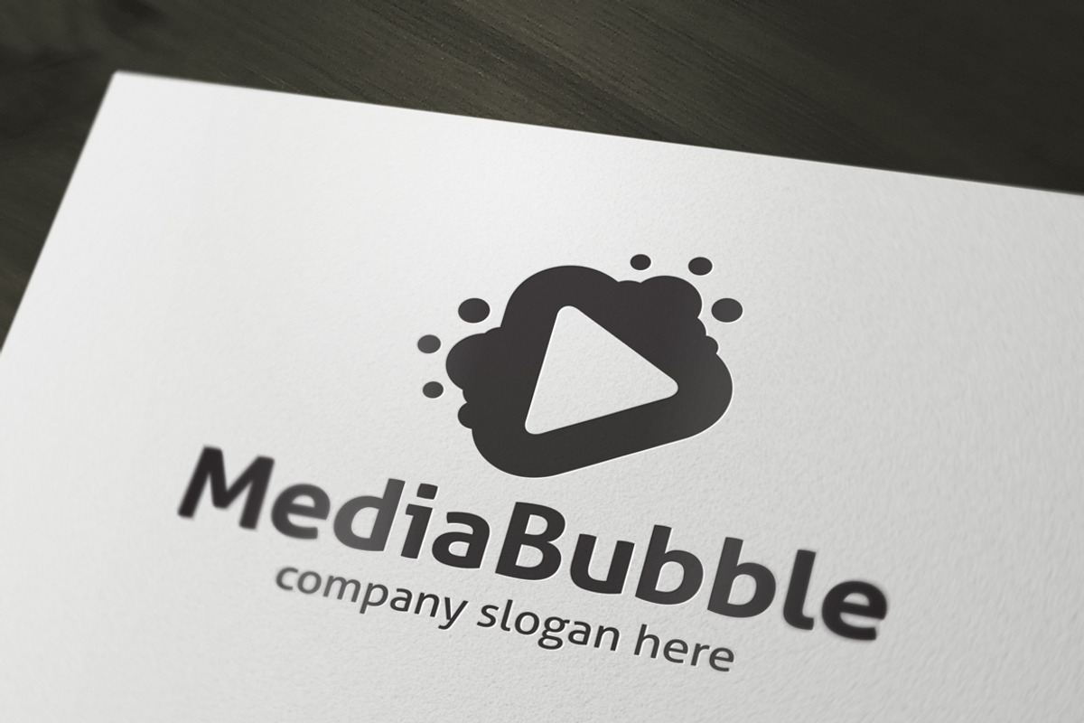 Media Bubble, a Branding & Logo Template by dm243 (Photo 3 of 3)