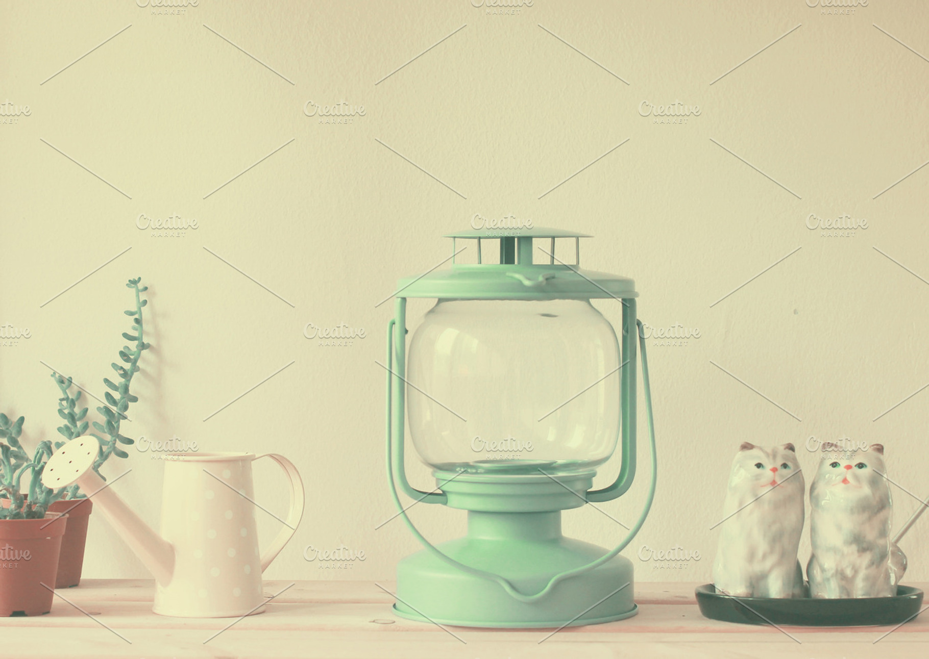 Lamp And Adorable Ornaments