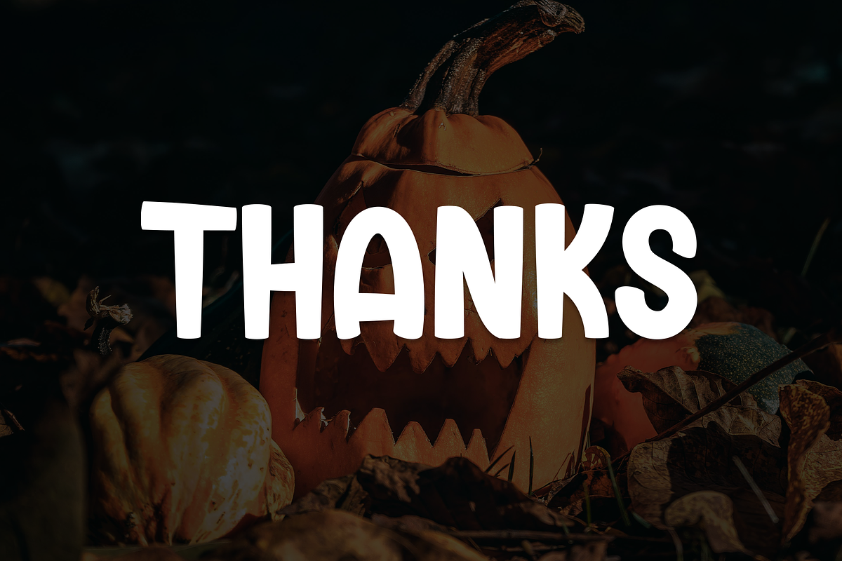 Halloween | Script Font, a Script Font by Scratchones (Photo 8 of 8)