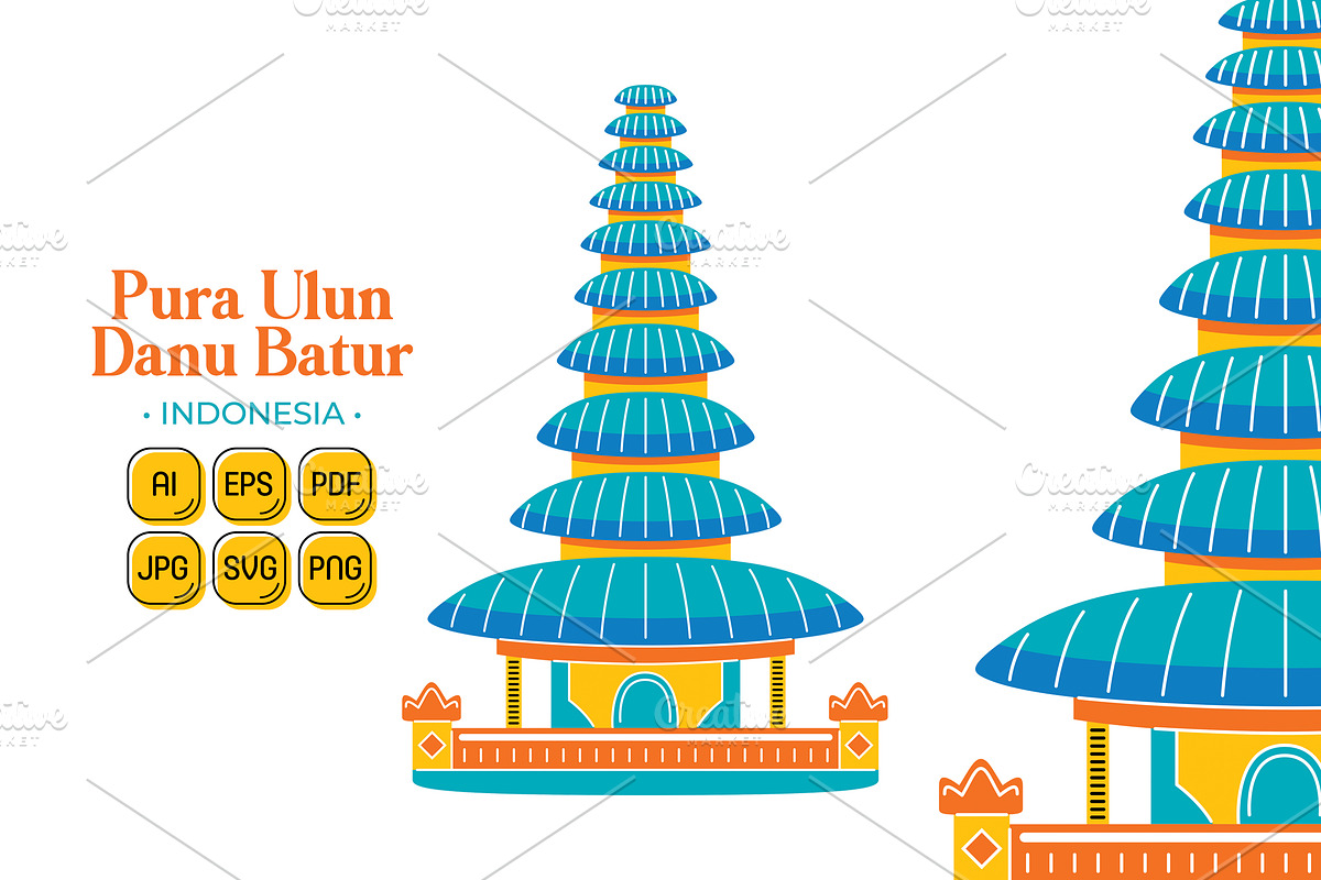 Indonesia Vector Pack #03, an Object Graphic by MEDZ (Photo 7 of 7)