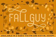 Autumn Leaf Backgrounds, a Pattern Graphic by Designed by Monkeys (Thumbnail 2 of 4)