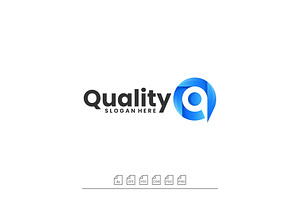 Logo Letter Q Gradient Colorful, a Branding & Logo Template by ARIF22GANTENG
