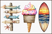 Summer Day Wooden Sign Clipart, an Illustration by Sublimation Artist (Thumbnail 3 of 6)