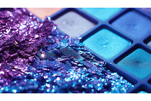 sparkly purple and blue glitter ai, a Beauty & Fashion Photo by pikepicture