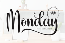 Monday | Script Font