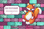 Pattern Bundle-Procreate Brushes, a Brush Add-On by MissPerfectKaos (Thumbnail 7 of 9)