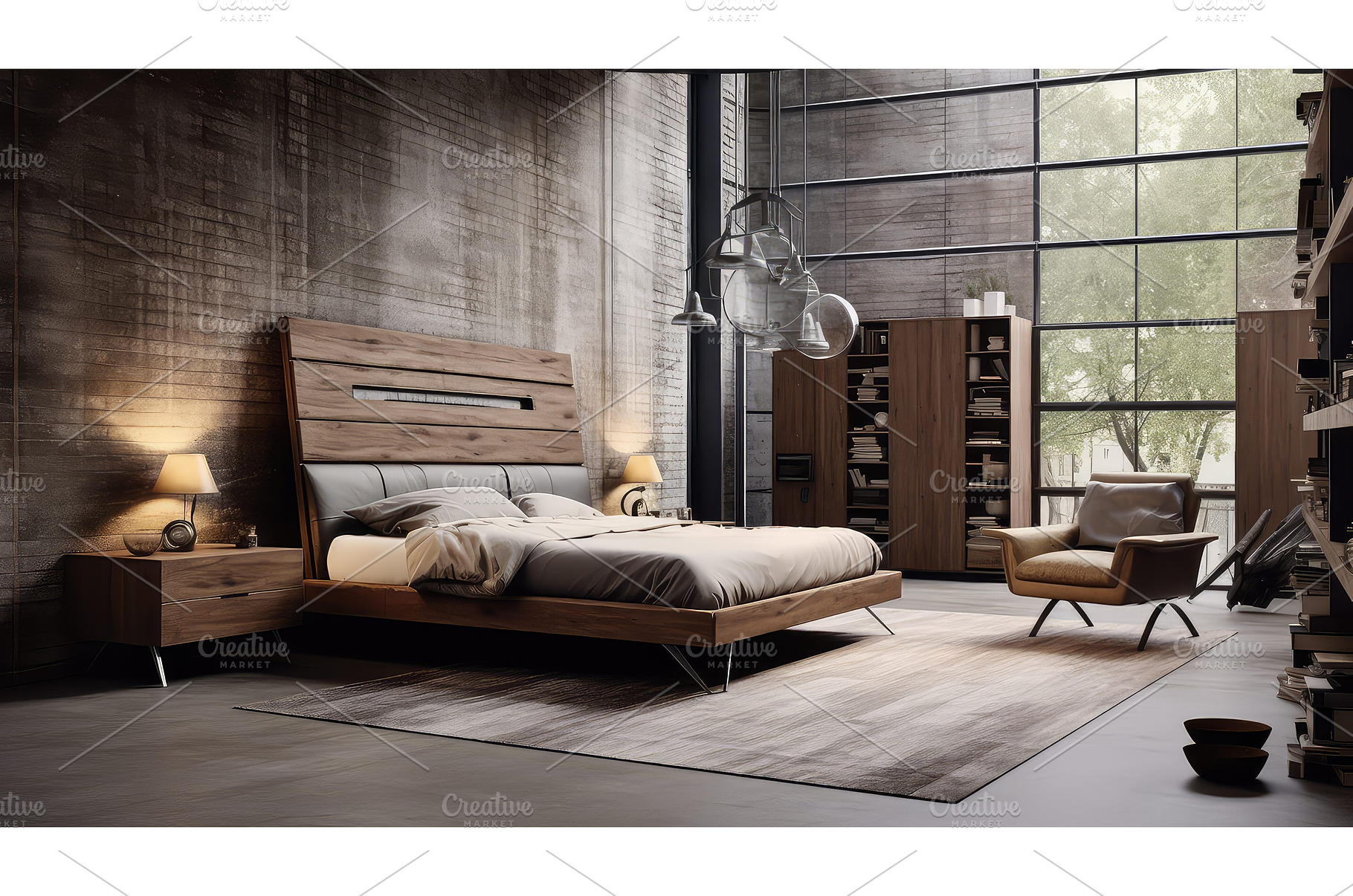 decor interior industrial background, an Industrial Photo by pikepicture