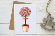 Watercolor valentine's day, an Illustration by Design Market (Thumbnail 4 of 5)