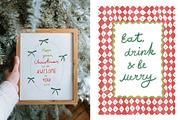 Watercolor Christmas Frames, an Object Graphic by Annakniaz (Thumbnail 14 of 15)