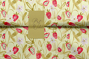 Strawberry seamless pattern, a Pattern Graphic by SirenaArt (Thumbnail 11 of 11)