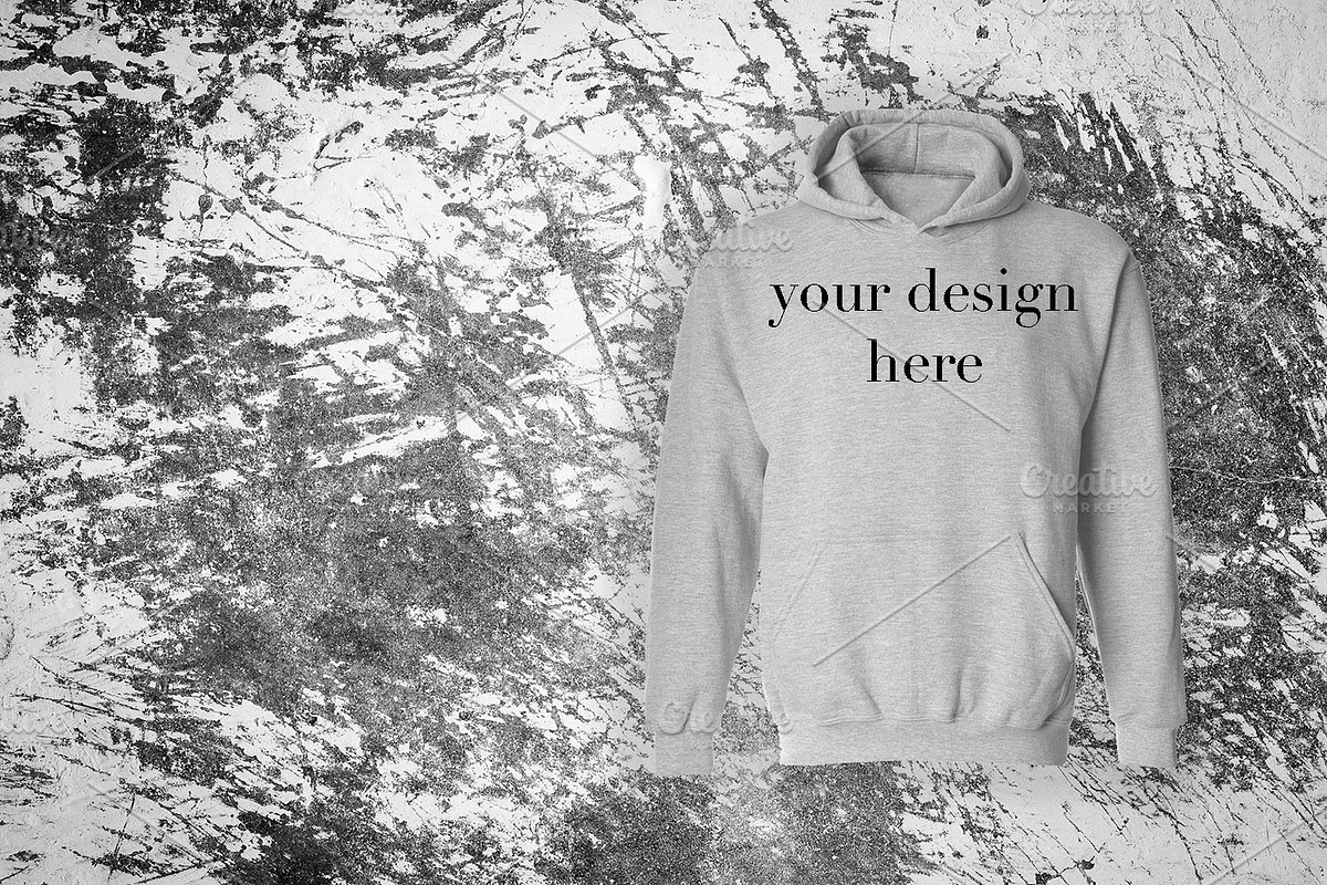 Gildan Mockup Bundle, a Hoody Mockup by VetalStock (Photo 3 of 7)