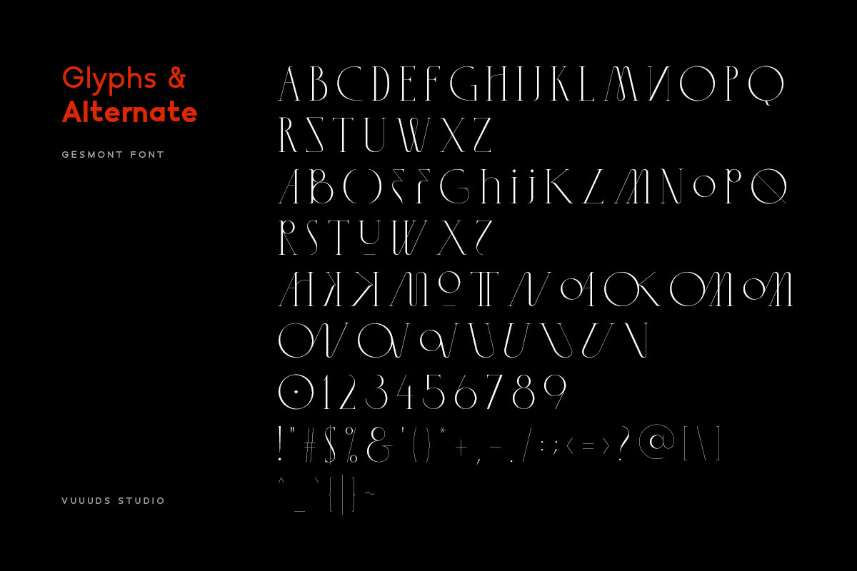 Gesmont, a Serif Font by vuuuds (Photo 15 of 17)