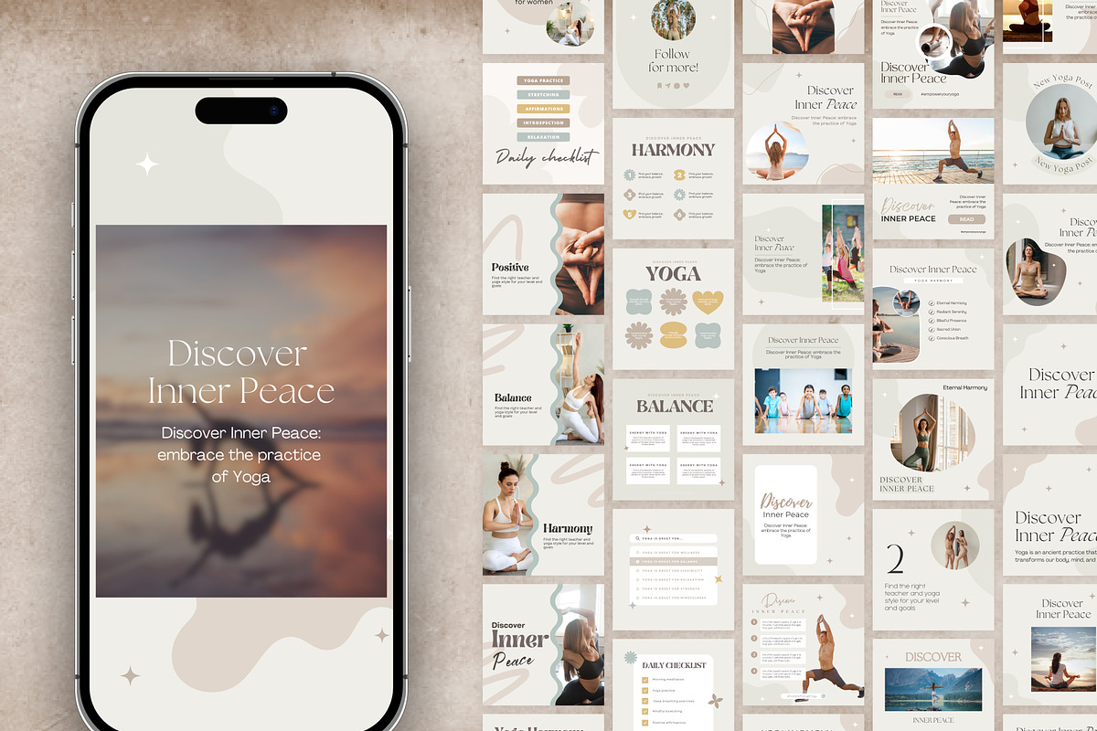 Canva Instagram Bundle Template, a Social Media Template by ...