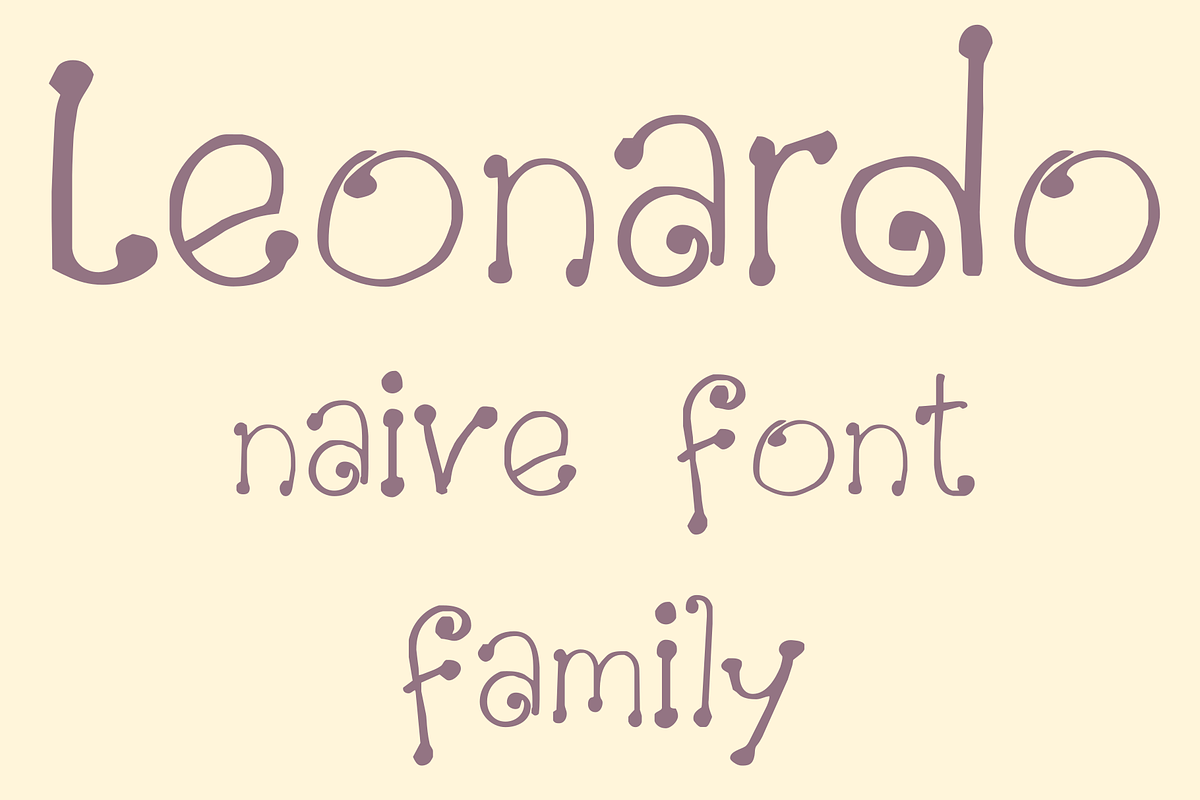 Leonardo EIGHT FONTS PACK, a Handwritten Font by Intellecta Design