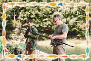 Fishing pattern, a Pattern Graphic by Tani Kuzminka (Thumbnail 12 of 13)