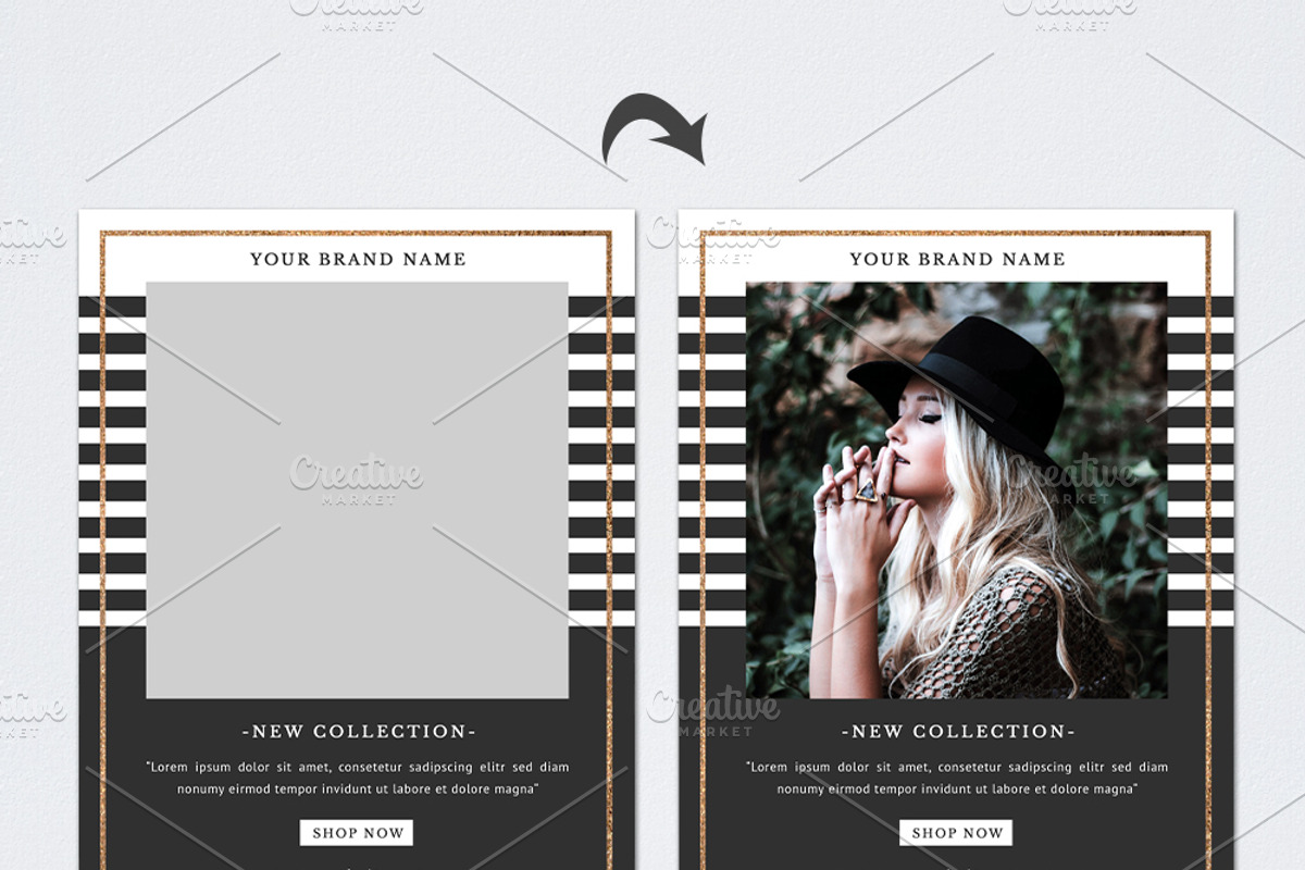 Fashion Flyer Template, a Flyer Template by NM-Design-Studio (Photo 3 of 4)