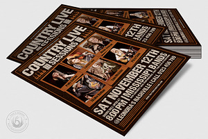 Country Live Flyer Template V6