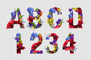 Flowers Wacomka Font, a Font by Handmadefont (Thumbnail 10 of 10)