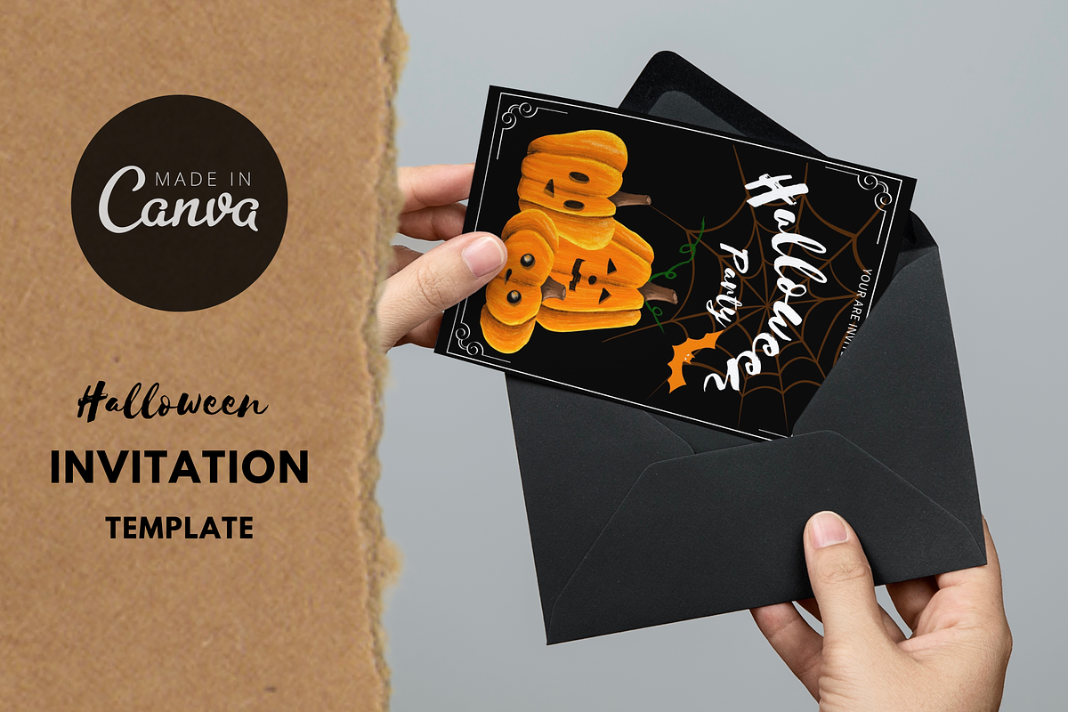 Halloween Party invitation, an Invitation Template by Thursdaypaper (Photo 2 of 6)
